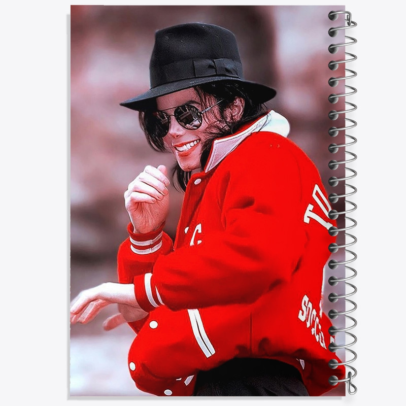 دفتر طراحی 50 برگ خندالو طرح مایکل جکسون Michael Jackson  کد 19221