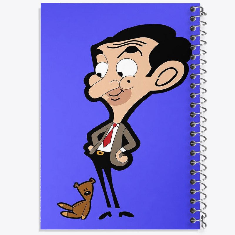 دفتر طراحی 50 برگ خندالو طرح مستر بین Mr Bean  کد 10652