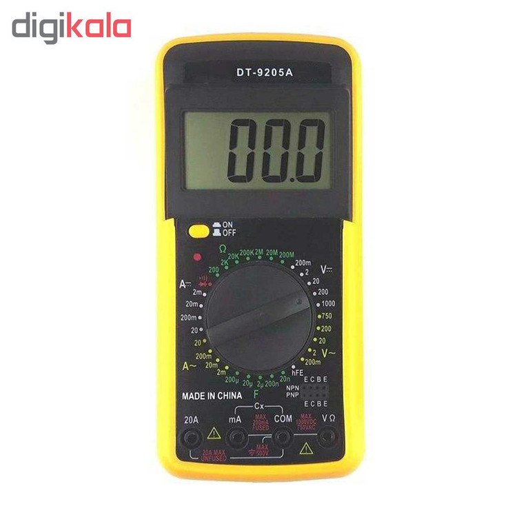 مولتی متر دیجیتال مدل DT-9205A