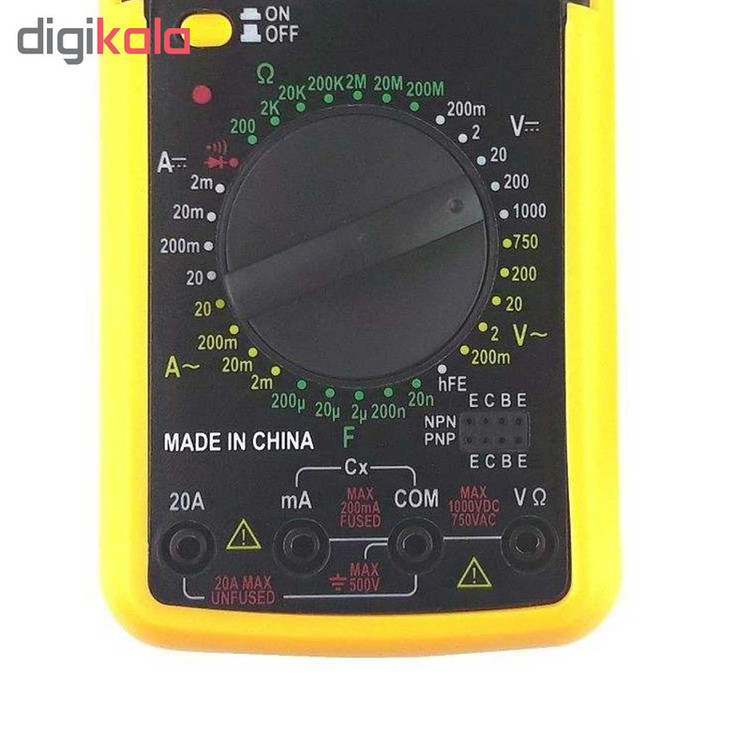مولتی متر دیجیتال مدل DT-9205A