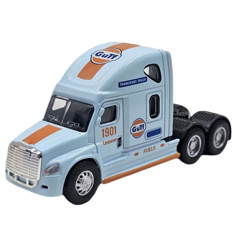 ماشین بازی ناب سل مدل کله تریلی فلزی 6 چرخ اسپرت کد DIE-CAST METAL TRUCK 1901