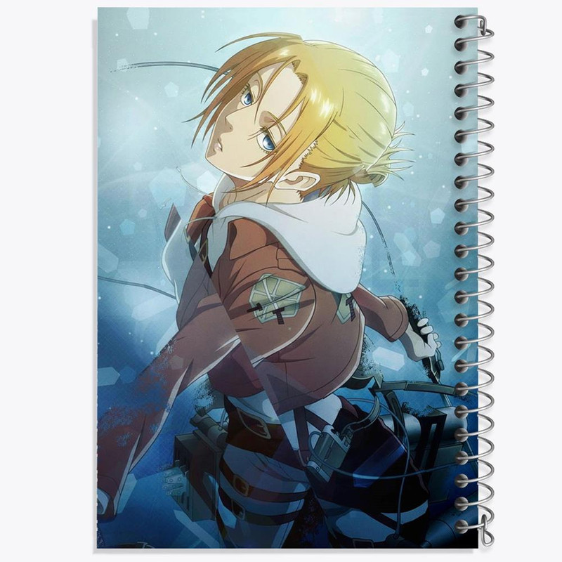 دفتر بولت ژورنال 50 برگ خندالو طرح آنی لئونهارت انیمه اتک آن تایتان Attack on Titan کد 10967