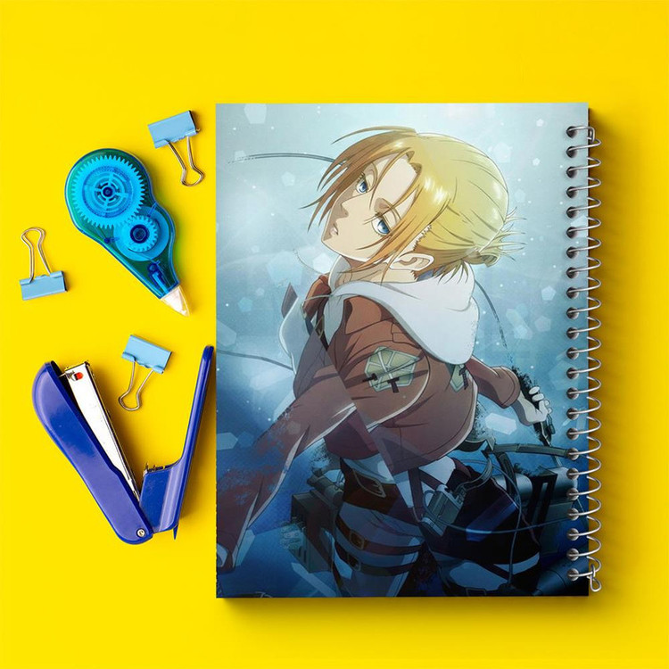 دفتر بولت ژورنال 50 برگ خندالو طرح آنی لئونهارت انیمه اتک آن تایتان Attack on Titan کد 10967