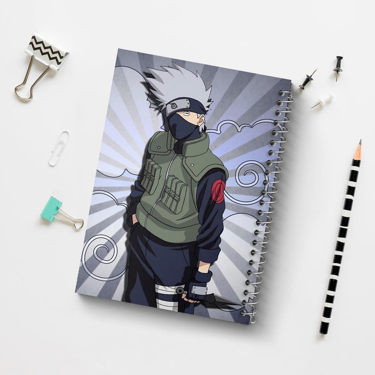دفتر بولت ژورنال 50 برگ خندالو طرح هاتاکه کاکاشی انیمه ناروتو Naruto کد 11232