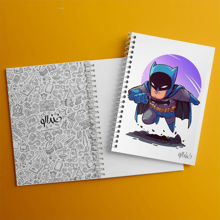دفتر برنامه ریزی 50 برگ خندالو طرح بتمن Batman کد 10272