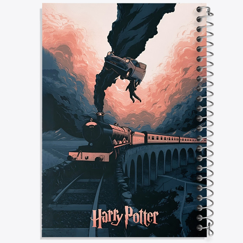 دفتر طراحی 50 برگ خندالو طرح هری پاتر (Harry Potter) کد N3163