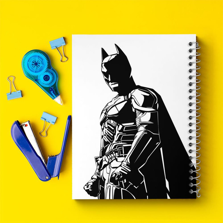دفتر بولت ژورنال 50 برگ خندالو طرح بتمن Batman کد 25824