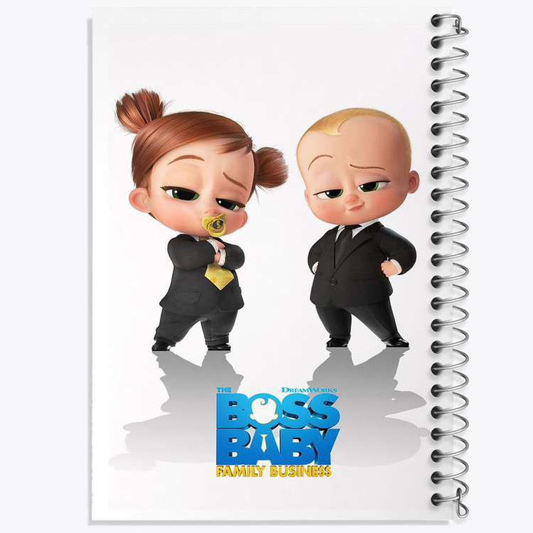 دفتر بولت ژورنال 50 برگ خندالو طرح بچه رئیس Boss Baby کد 10326