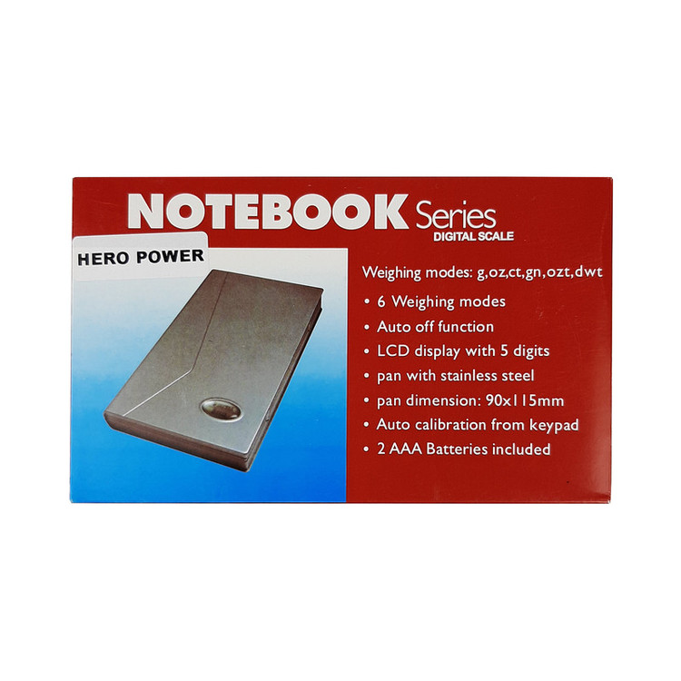 ترازو دیجیتال مدل هیرو پاور کد NOTEBOOK