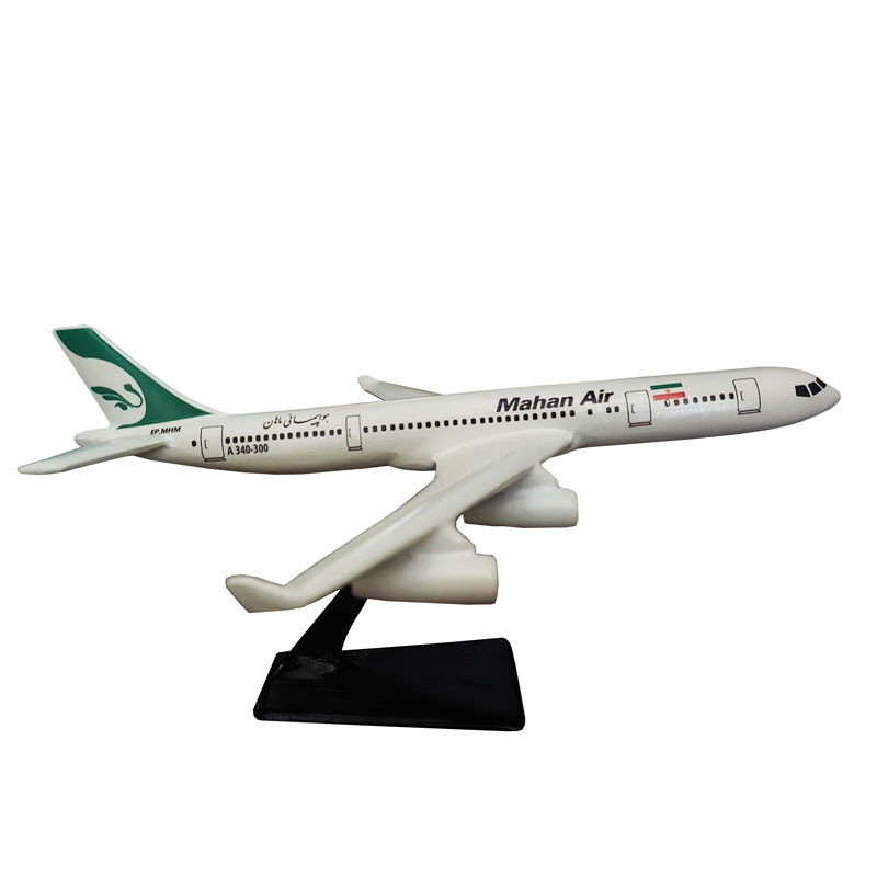 ماکت هواپیما مدل مسافربری ایرباس 300-340 طرح Mahan Air
