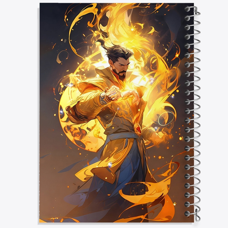 دفتر طراحی 50 برگ خندالو طرح دکتر استرنج مارول (Marvel) کد F4754