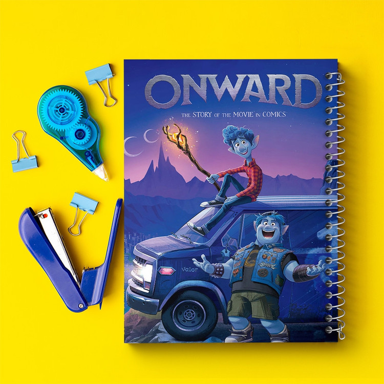 دفتر طراحی 50 برگ خندالو طرح به پیش Onward کد 4839