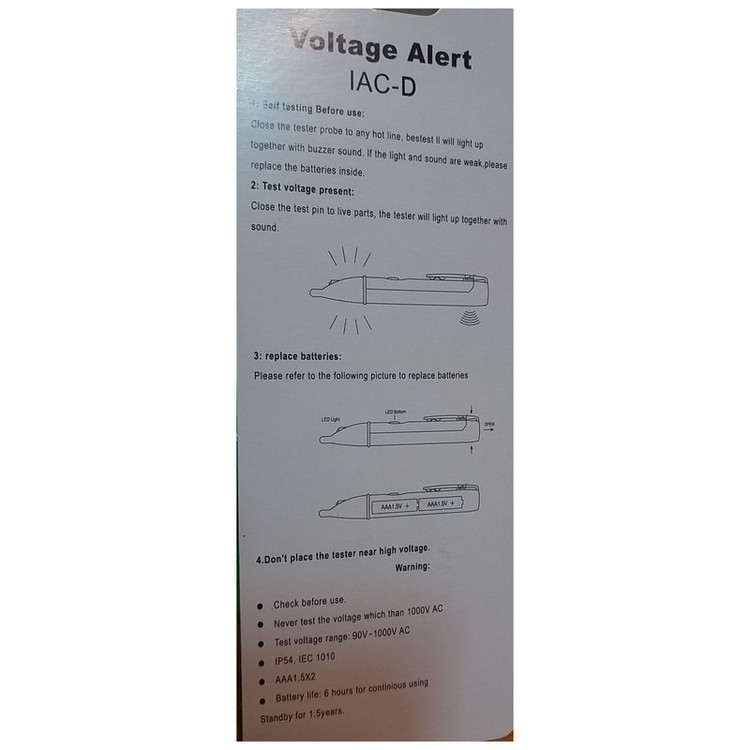 ردیاب ولتاژ مدل 1AC-D