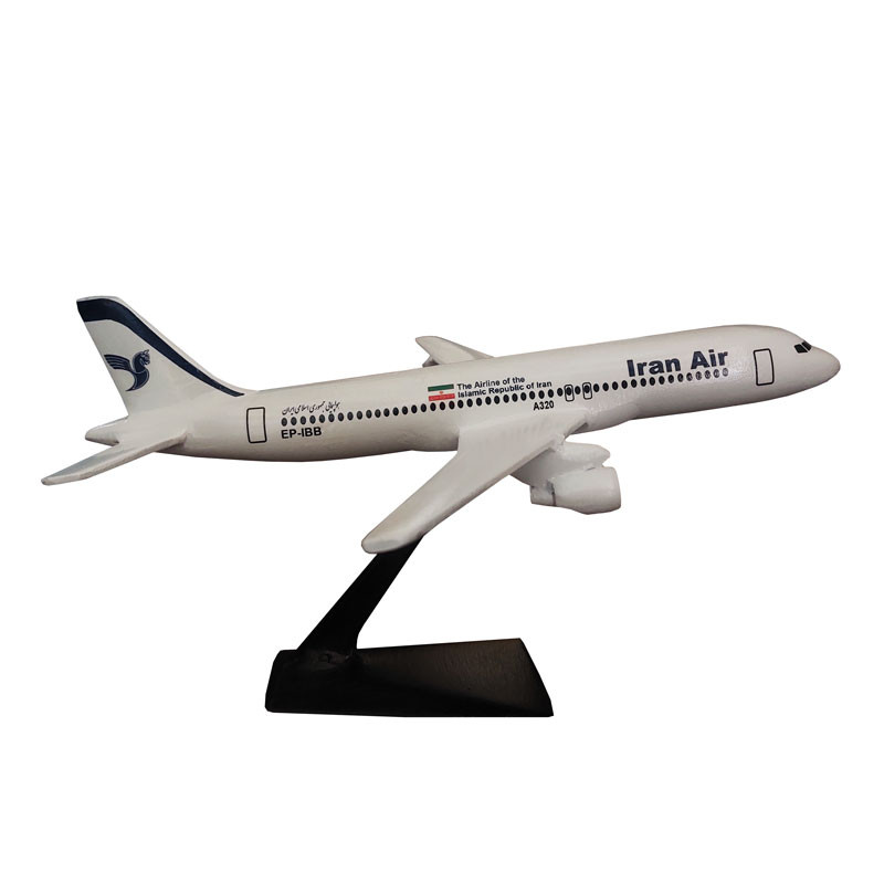 ماکت هواپیما مدل مسافربری ایرباس 320 طرح Iran Air