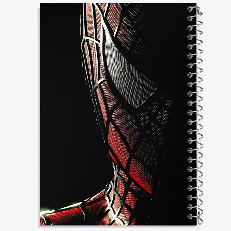 دفتر طراحی 50 برگ خندالو طرح مرد عنکبوتی (Spider Man) کد N1768