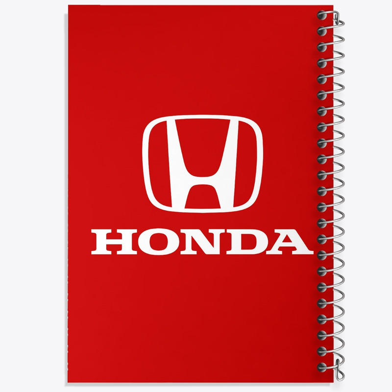 دفتر طراحی 50 برگ خندالو طرح هوندا Honda کد 30741