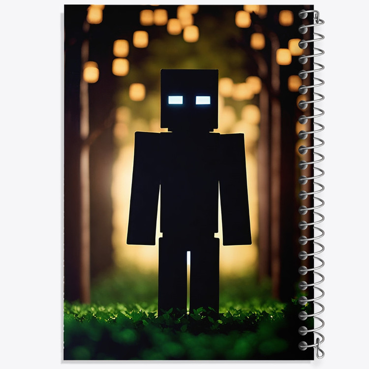 دفتر طراحی 50 برگ خندالو طرح ماینکرافت (Minecraft) کد F14073