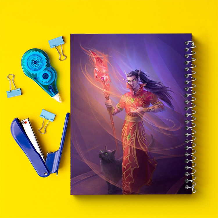 دفتر طراحی 50 برگ خندالو طرح بازی دنیای وارکرفت (World of Warcraft) کد 31825