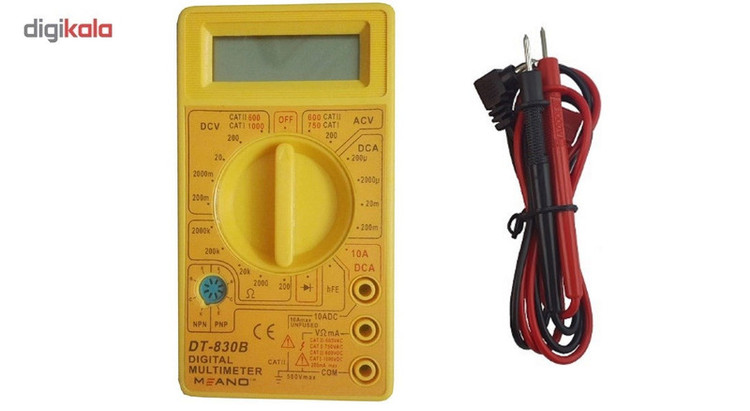 مولتی متر دیجیتال مدل DT830B