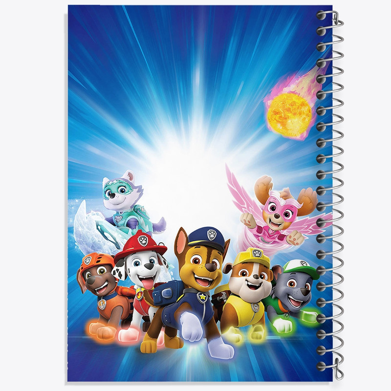 دفتر طراحی 50 برگ خندالو طرح سگ های نگهبان Paw Patrol  کد 4730