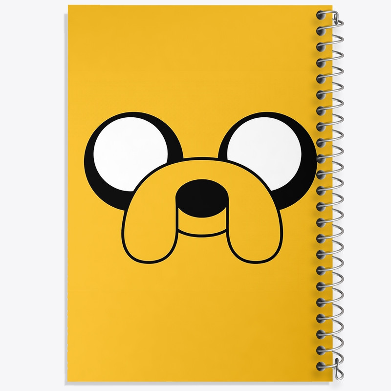 دفتر طراحی 50 برگ خندالو طرح جیک وقت ماجراجویی Adventure Time کد 20814