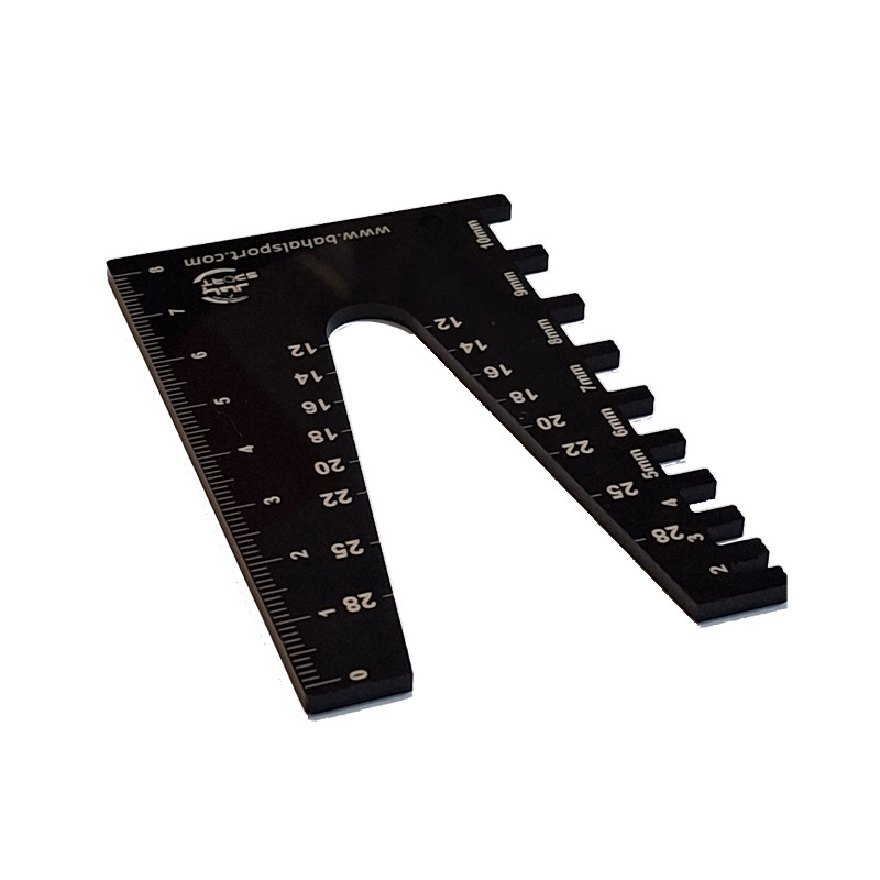 گیج اندازه گیری میلگرد کد DnDNDn 4545 گستره 28 میلی متر