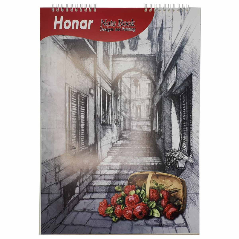 دفتر طراحی 50 برگ هنر طرح کوچه مدل SD-M-A3