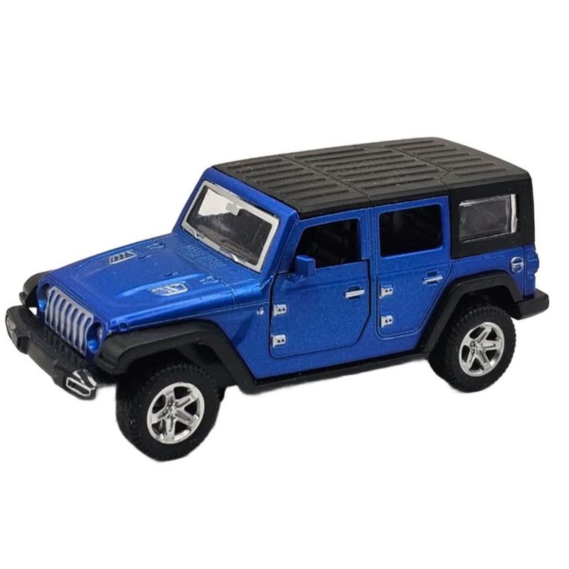 ماکت ماشین بازی ناب سل مدل جیپ رانگلر صحرا فلزی اسپرت آفرود عقب کش کد  JEEP WRANGLER SAHARA