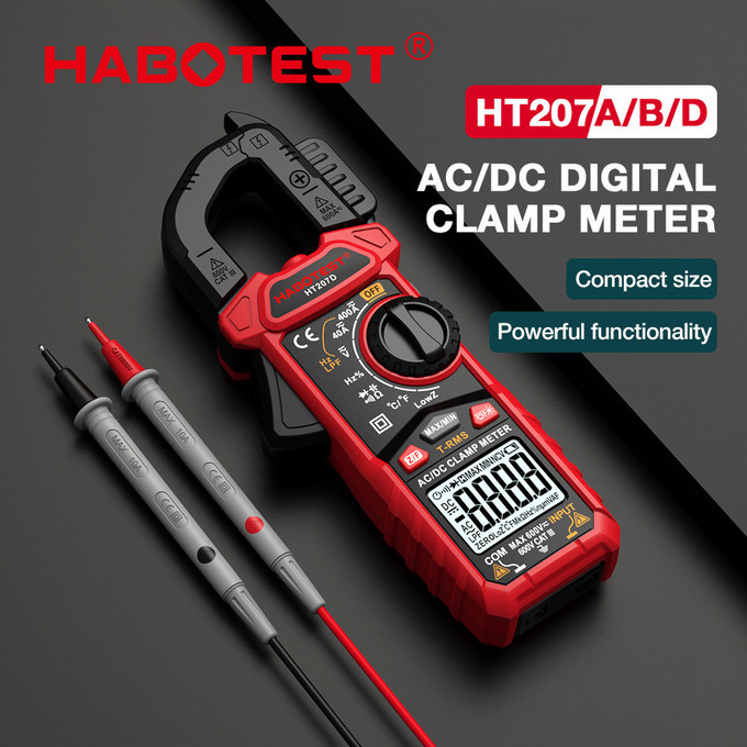 مولتی متر کلمپی هابوتست مدل HT207D