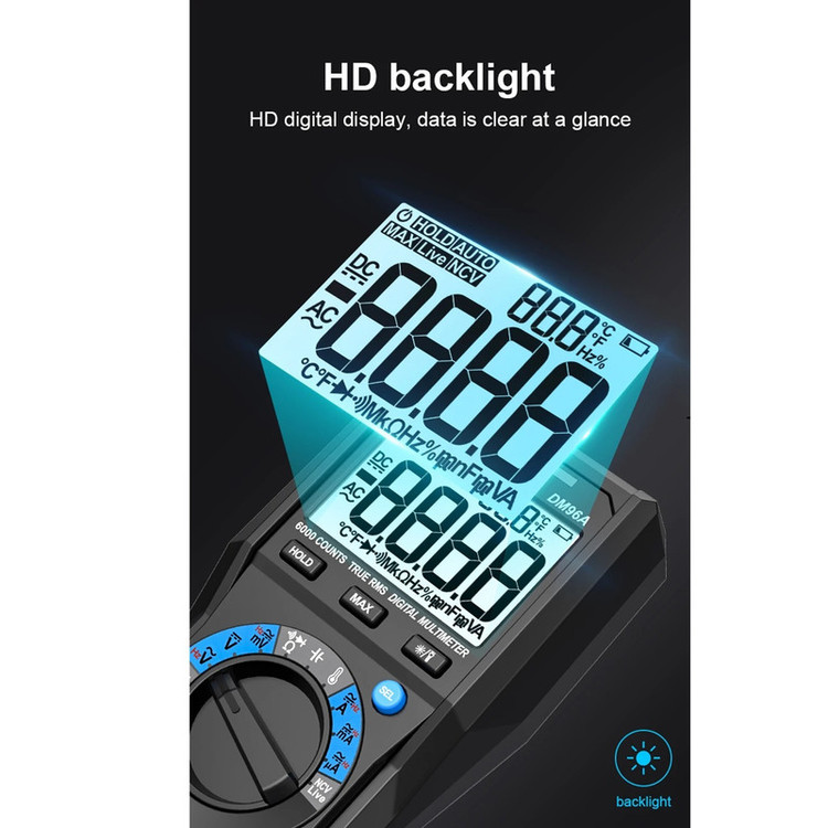 مولتی متر دیجیتال مستک مدل DM96A