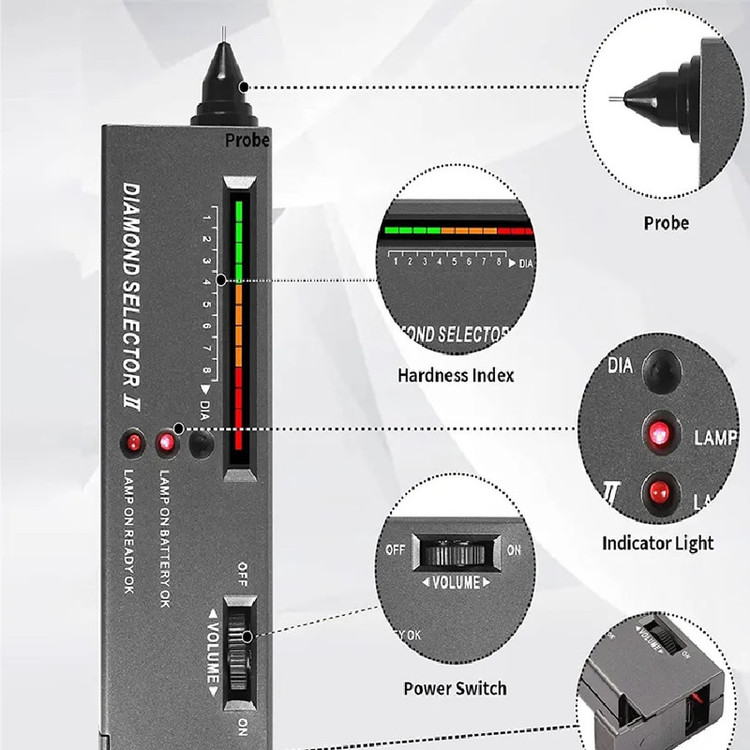 دستگاه تستر الماس مدل DIAMOND SELECTOR II