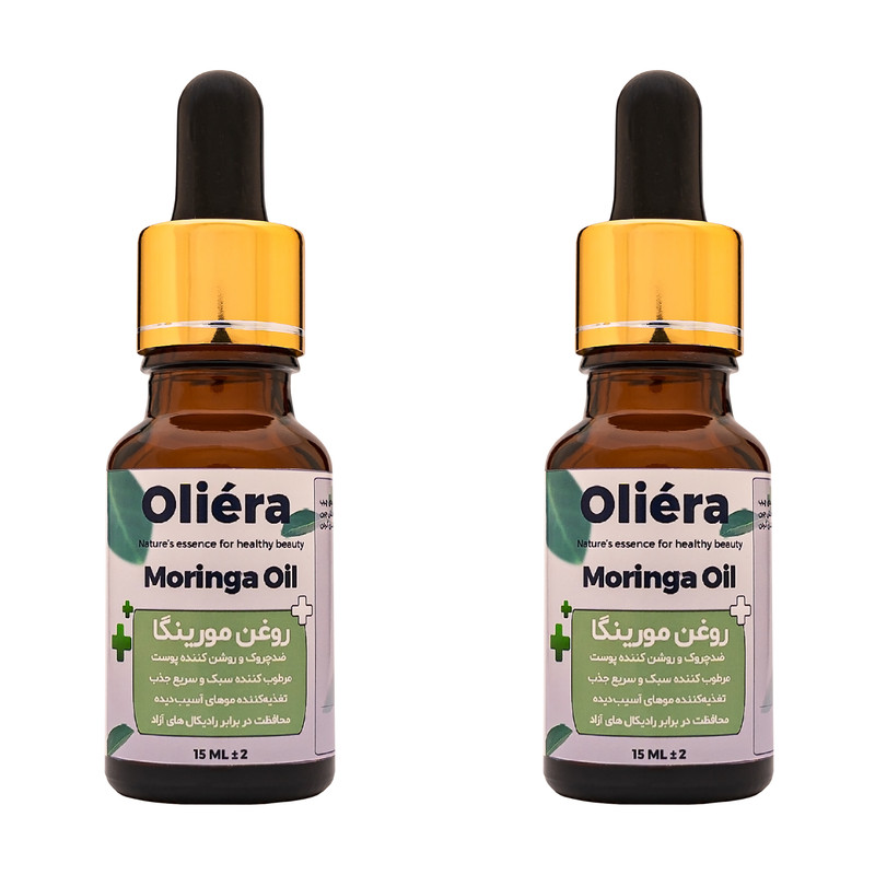 روغن مورینگا اُلیئرا مدل M2 حجم 30 میلی لیتر بسته 2 عددی