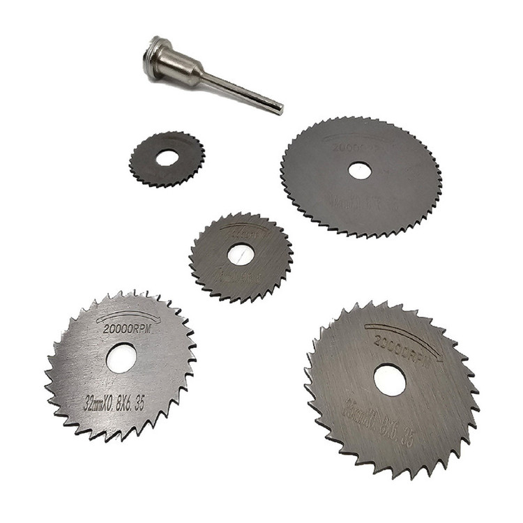 صفحه برش تیغه فرز انگشتی پلاتینیوم مدل 6PCS مجموعه 6 عددی