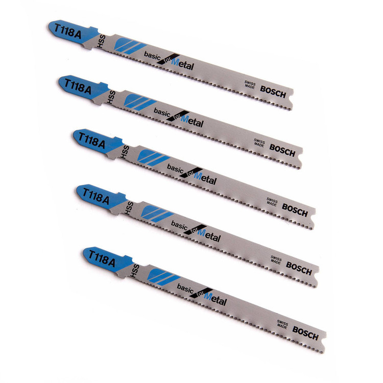 مجموعه 5 عددی تیغه عمودبر بوش مدل T118A کد 2608631013