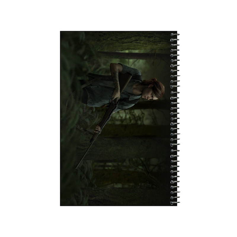 دفتر نقاشی 50 برگ سیمی مدل last of us کد v2