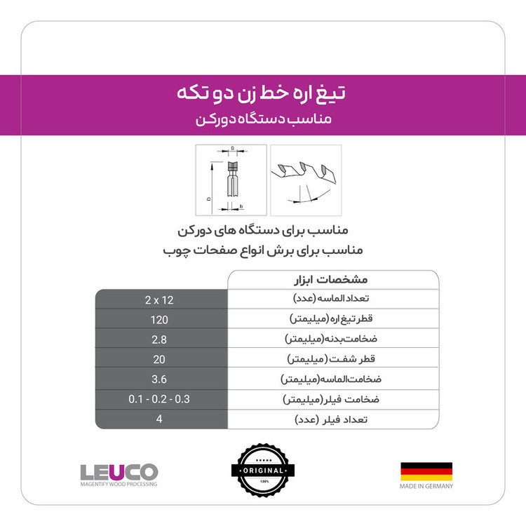 تیغه اره دیسکی لایکو مدل 193201