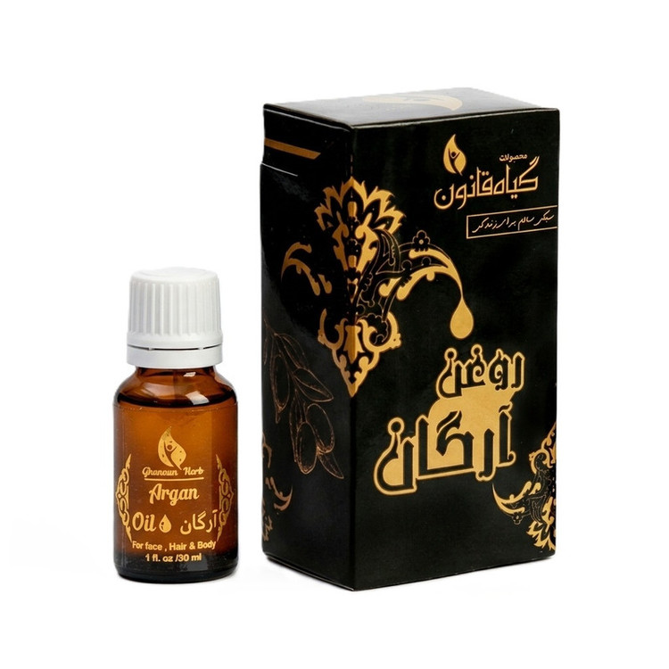 روغن آرگان نرمکننده و لطافتبخش گیاه قانون مدل 01 مناسب برای انواع مو حجم 18 میلیلیتر