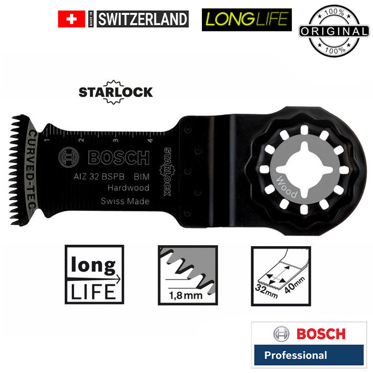 صفحه برش اره همه کاره بوش مدل STARLOCK 4+1 مجموعه 5 عددی
