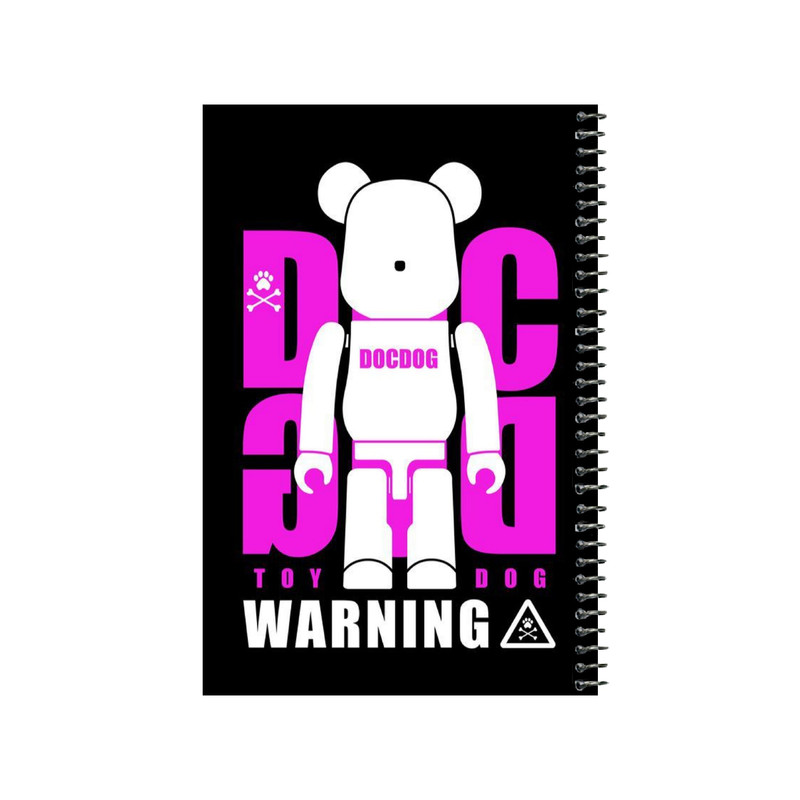 دفتر نقاشی 50 برگ سیمی مدل doc dog