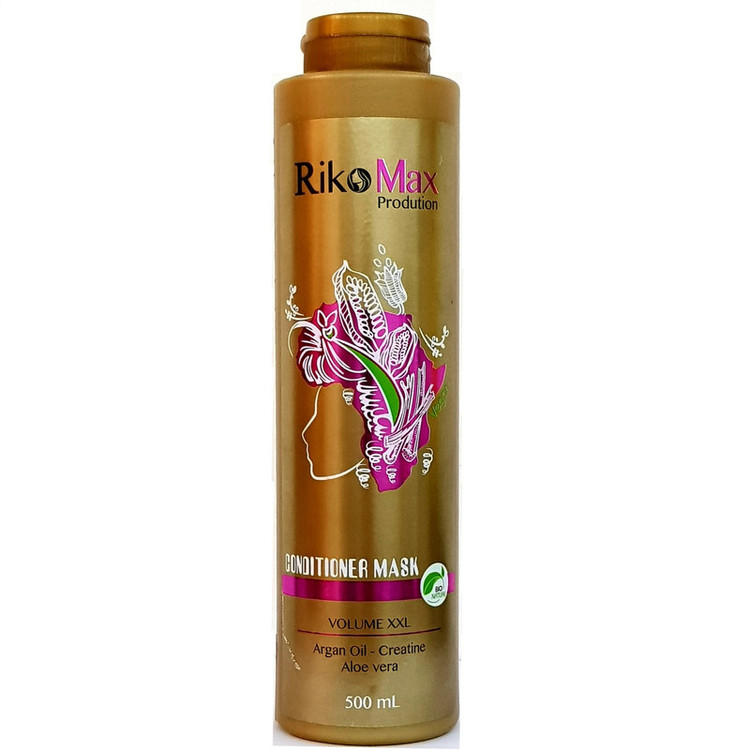 ماسک مو ریکومکس مدل کراتینه روغن آرگان و آلوئه ورا حجم 500 میلی لیتر