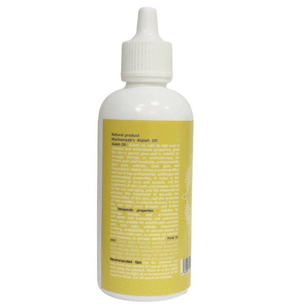روغن تقویت کننده مو ابرو ریش و سبیل مرهم یاب مدل آلاله حجم 80 میلی لیتر