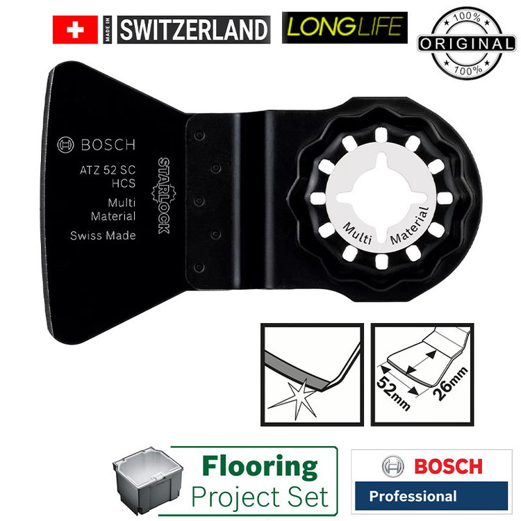 تیغ اره همه کاره بوش مدل Flooring Project set Professional مجموعه 6 عددی