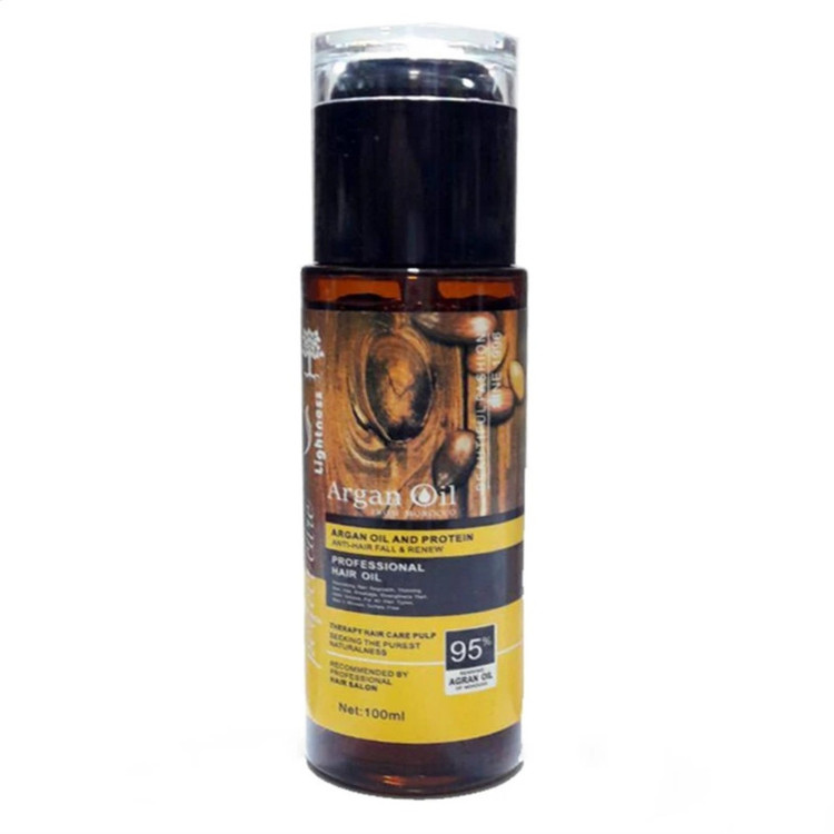 روغن آرگان لایتنس مدل شیشه ای حجم 100 میلی لیتر