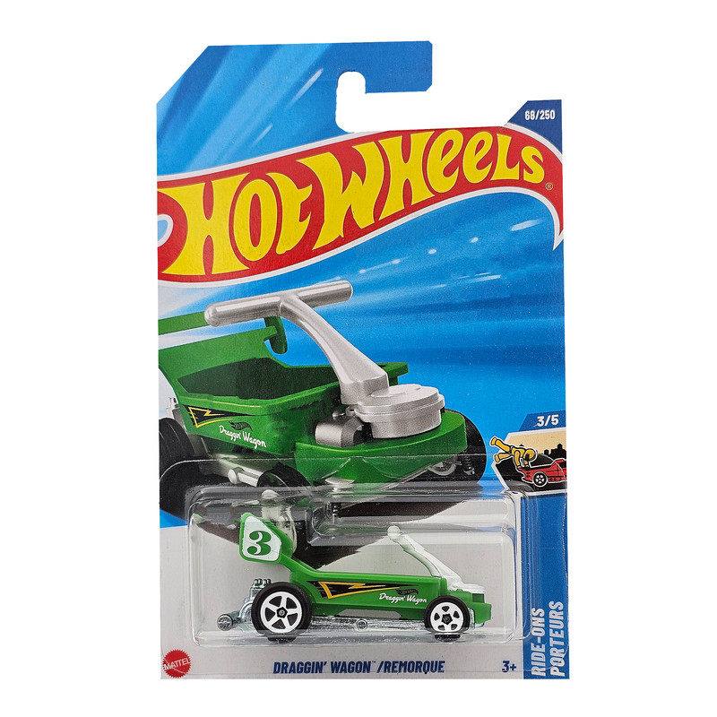 ماشین بازی هات ویلز مدل DRAGGIN' WAGON
