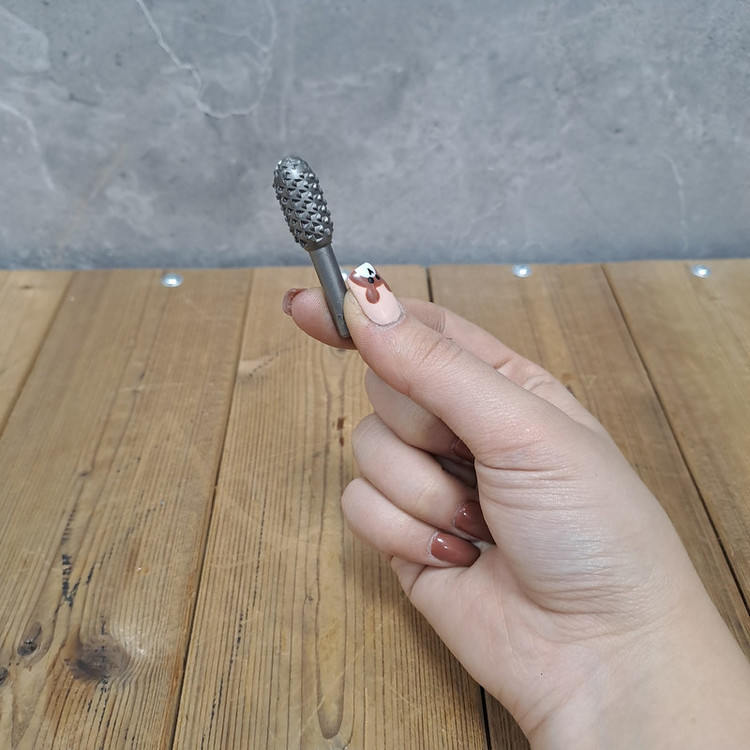 مته چوب ساب سردریلی مدل استوانه ای نوک گرد کد 04 سایز 50 میلی متر