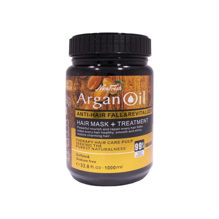 ماسک مو نایس فرش مدل argan oil حجم 1000 میلی لیتر