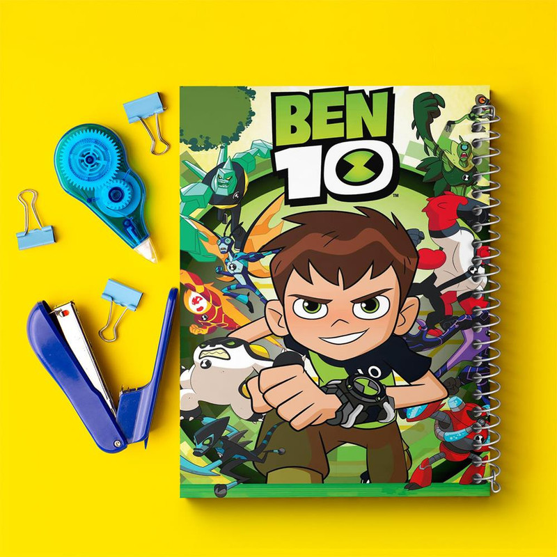 دفتر مشق 100 برگ خندالو طرح بن تن Ben 10 کد 3362