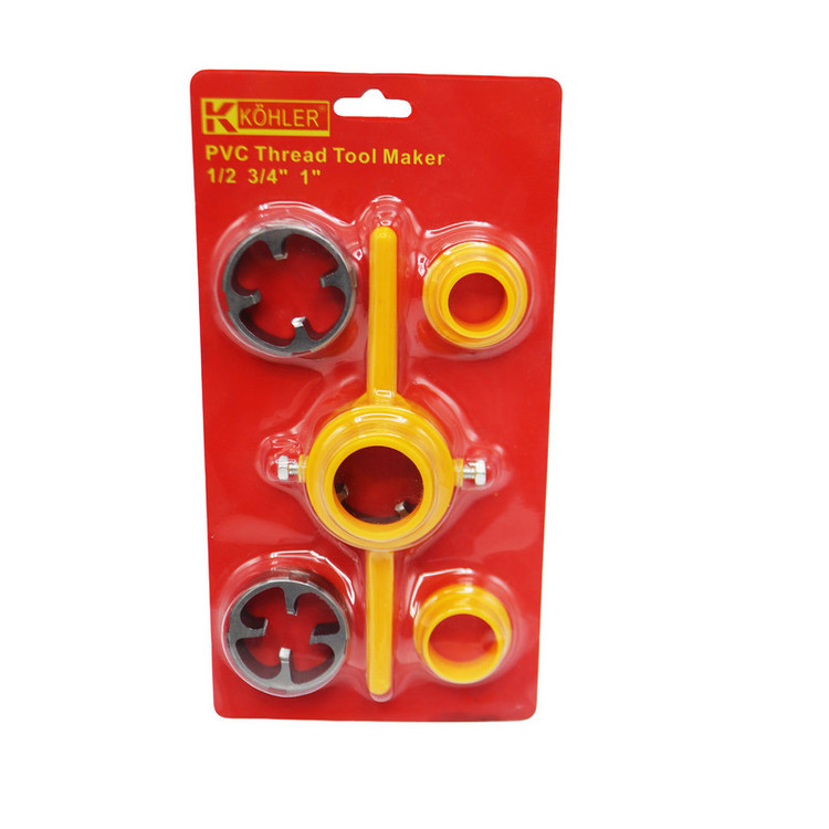 حدیده لوله مدل YP-1/2-3/4-1INCH مجموعه 6 عددی