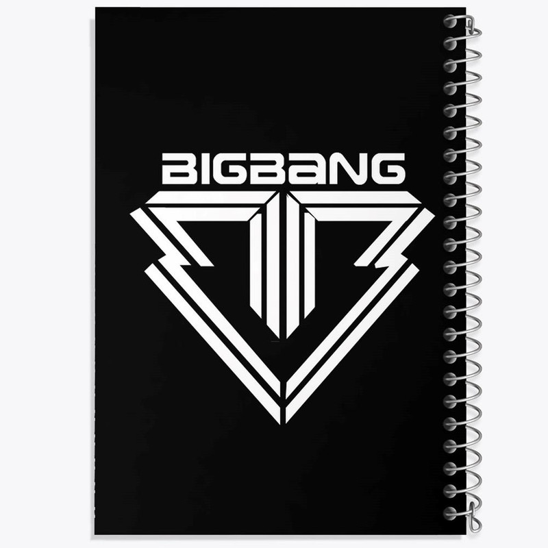 دفتر مشق 100 برگ خندالو طرح گروه بیگ بنگ BIGBANG کد 12568