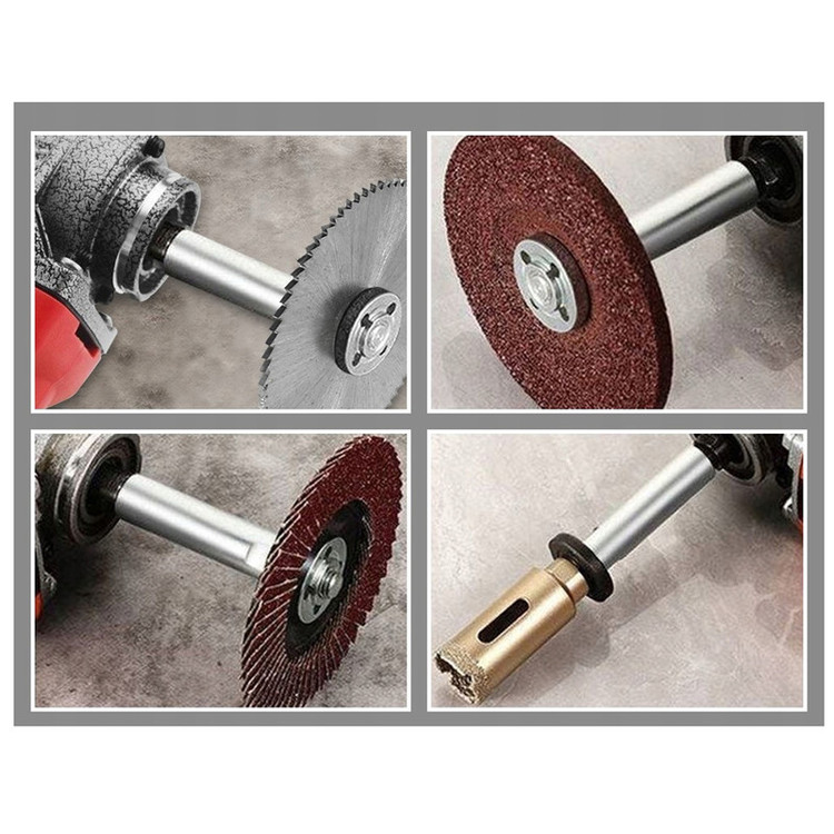 رابط افزایش طول شفت مینی فرز رزوه مدل M14 کد 110mm